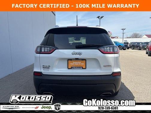 Bright White Clearcoat 2021 Jeep Cherokee Latitude Lux