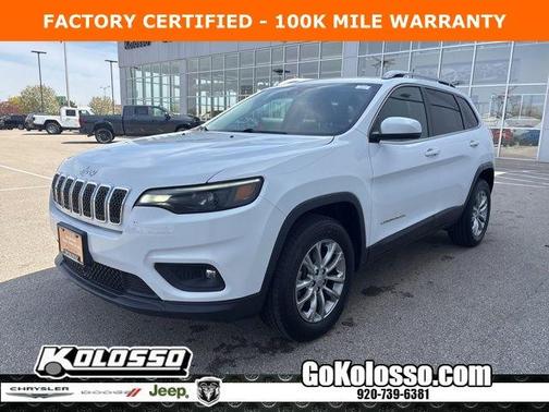 Bright White Clearcoat 2021 Jeep Cherokee Latitude Lux