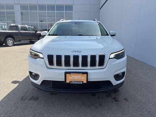 Bright White Clearcoat 2021 Jeep Cherokee Latitude Lux