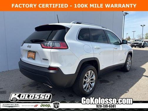 Bright White Clearcoat 2021 Jeep Cherokee Latitude Lux