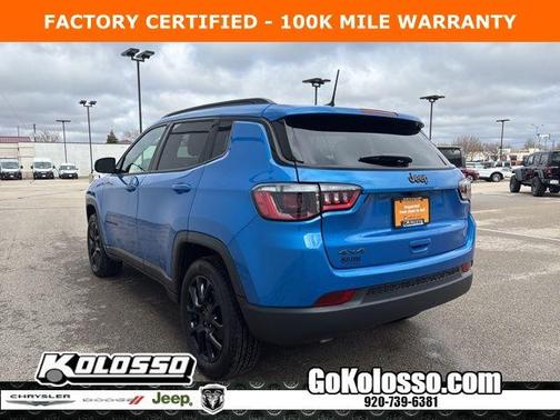 Hydro Blue Pearlcoat 2025 Jeep Compass Latitude