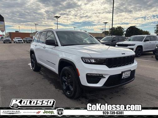 Bright White Clearcoat 2025 Jeep Grand Cherokee Limited