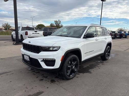 Bright White Clearcoat 2025 Jeep Grand Cherokee Limited