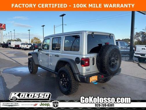 Silver Zynith Clearcoat 2024 Jeep Wrangler 4xe Sport