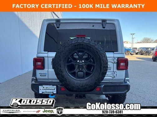 Silver Zynith Clearcoat 2024 Jeep Wrangler 4xe Sport