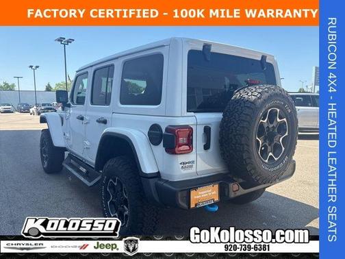 Bright White Clearcoat 2022 Jeep Wrangler Unlimited 4xe Rubicon