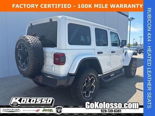 Bright White Clearcoat 2022 Jeep Wrangler Unlimited 4xe Rubicon