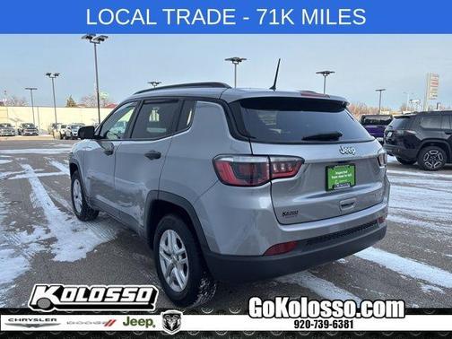 Billet Silver Metallic Clearcoat 2017 Jeep Compass Sport