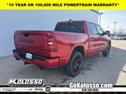 Molten Red Pearlcoat 2026 RAM 1500 Laramie