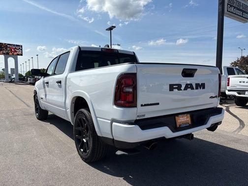 Bright White Clearcoat 2025 RAM 1500 Laramie