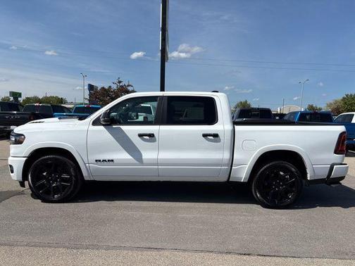 Bright White Clearcoat 2025 RAM 1500 Laramie