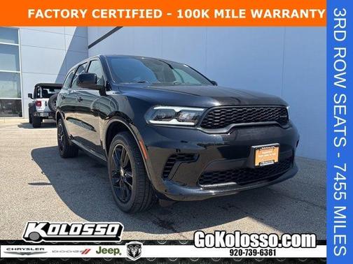 DB Black Crystal Clearcoat 2024 Dodge Durango GT