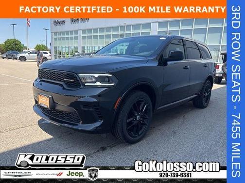 DB Black Crystal Clearcoat 2024 Dodge Durango GT