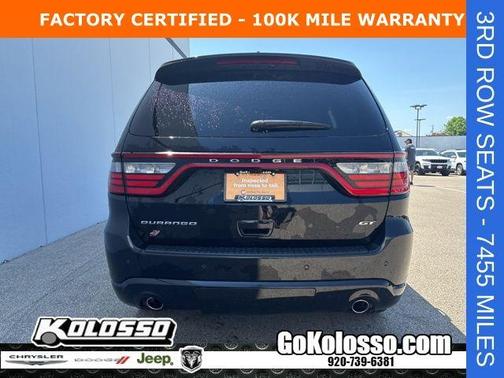 DB Black Crystal Clearcoat 2024 Dodge Durango GT
