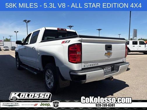 Summit White 2017 Chevrolet Silverado 1500 LT