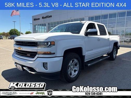 Summit White 2017 Chevrolet Silverado 1500 LT