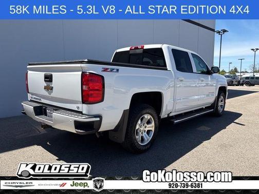 Summit White 2017 Chevrolet Silverado 1500 LT