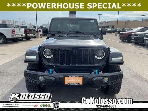 Black Clearcoat 2024 Jeep Wrangler 4xe High Altitude