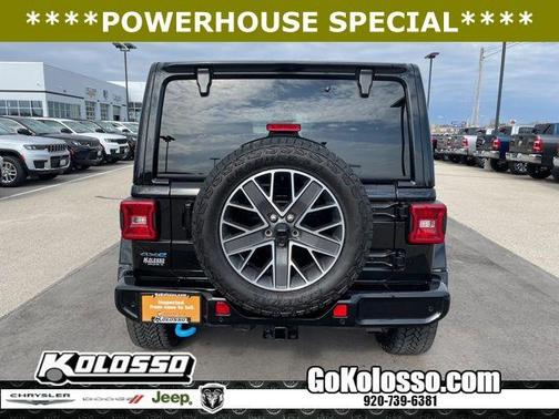 Black Clearcoat 2024 Jeep Wrangler 4xe High Altitude