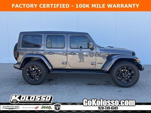 Granite Crystal Clearcoat Metallic 2021 Jeep Wrangler Unlimited 4xe Sahara