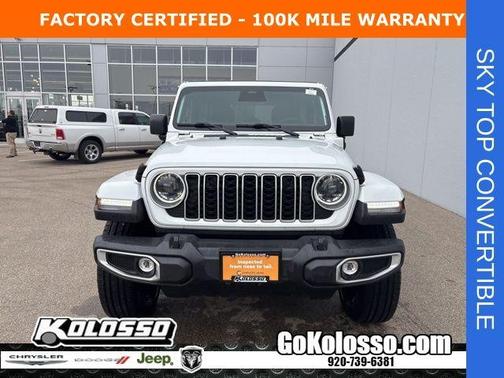 Bright White Clearcoat 2025 Jeep Wrangler 4xe Sahara