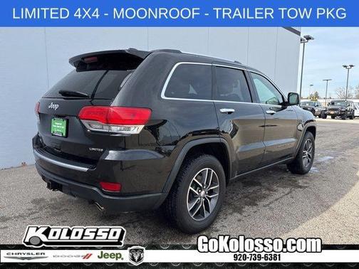 Diamond Black 2018 Jeep Grand Cherokee Limited