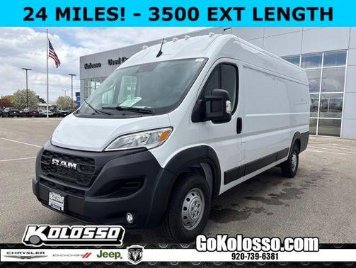 Bright White Clearcoat 2023 RAM ProMaster 3500 High Roof