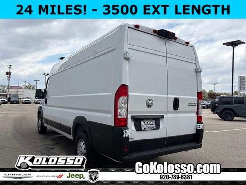 Bright White Clearcoat 2023 RAM ProMaster 3500 High Roof