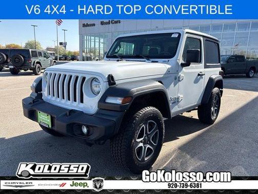 Bright White Clearcoat 2020 Jeep Wrangler Sport