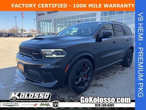 DB Black Crystal Clearcoat 2024 Dodge Durango R/T