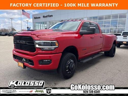 Flame Red Clearcoat 2024 RAM 3500 Laramie