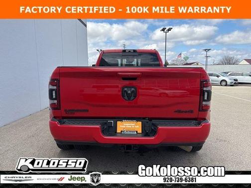 Flame Red Clearcoat 2024 RAM 3500 Laramie