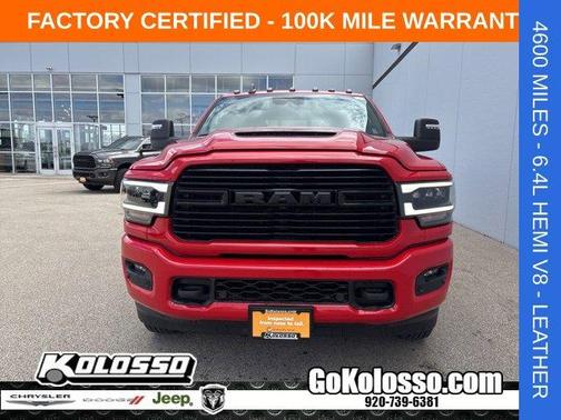 Flame Red Clearcoat 2024 RAM 3500 Laramie