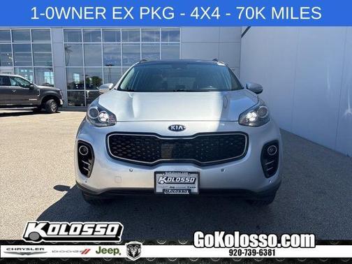 Sparkling Silver 2018 Kia Sportage EX