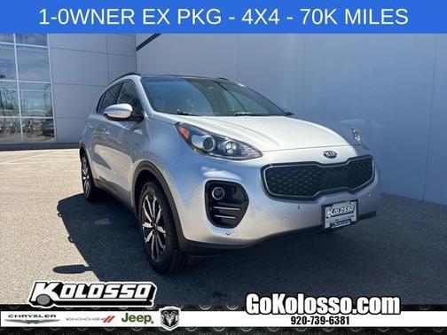 Sparkling Silver 2018 Kia Sportage EX