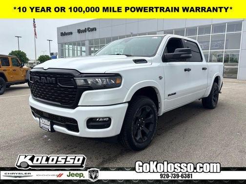 Bright White Clearcoat 2026 RAM 1500 Big Horn/Lone Star