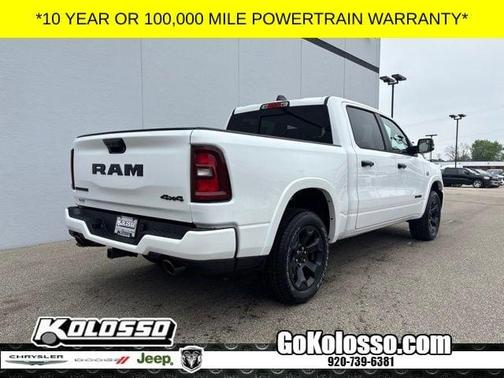 Bright White Clearcoat 2026 RAM 1500 Big Horn/Lone Star