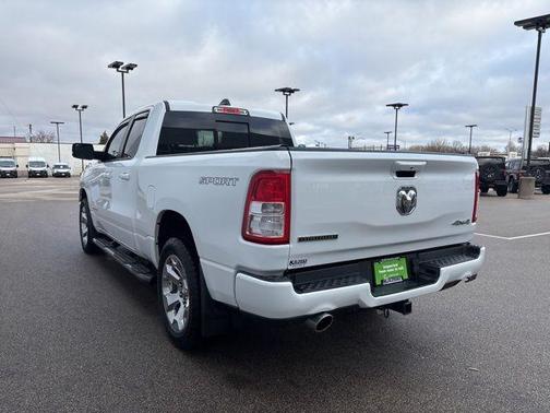 Bright White Clearcoat 2019 RAM 1500 Big Horn