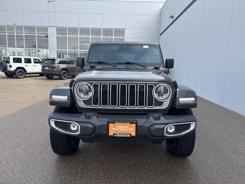 Granite Crystal Clearcoat Metallic 2025 Jeep Wrangler 4xe Sahara