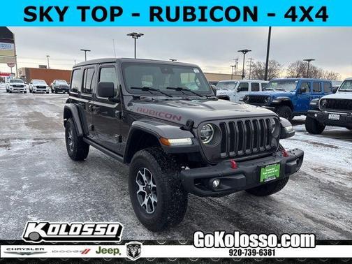 Granite Crystal Clearcoat Metallic 2019 Jeep Wrangler Unlimited Rubicon