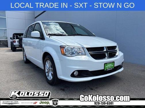 White Knuckle Clearcoat 2020 Dodge Grand Caravan SXT