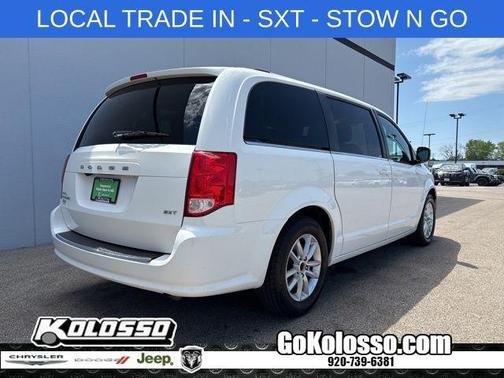 White Knuckle Clearcoat 2020 Dodge Grand Caravan SXT