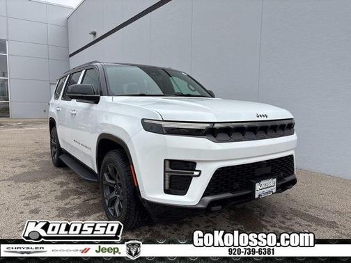 Bright White Clearcoat 2026 Jeep Grand Wagoneer Base