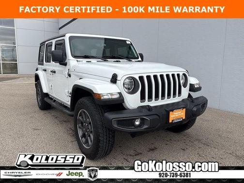 Bright White Clearcoat 2021 Jeep Wrangler Unlimited Sport