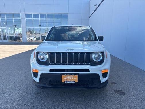 Alpine White Clearcoat 2023 Jeep Renegade Latitude