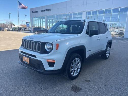 Alpine White Clearcoat 2023 Jeep Renegade Latitude