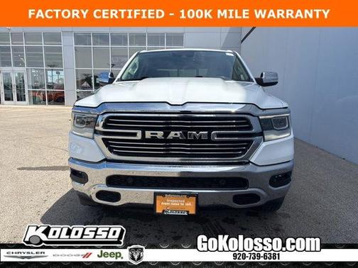 Bright White Clearcoat 2022 RAM 1500 Laramie