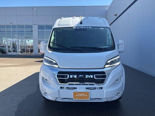 Bright White Clearcoat 2025 RAM ProMaster 2500 Window Van High Roof