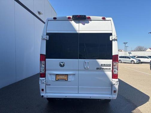 Bright White Clearcoat 2025 RAM ProMaster 2500 Window Van High Roof