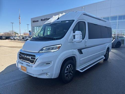 Bright White Clearcoat 2025 RAM ProMaster 2500 Window Van High Roof